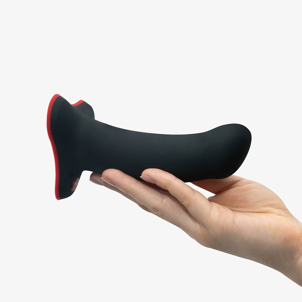 fun factory dildo amor zwart in hand