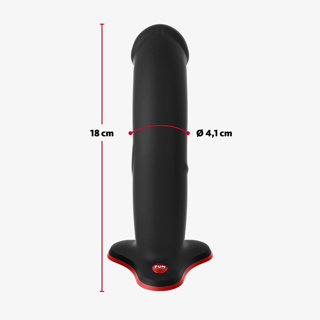 Fun Factory dildo the boss zwart maat