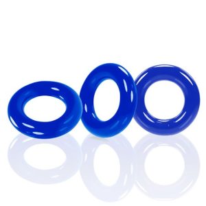 Oxballs - Willy Rings 3-Pack Blauw
