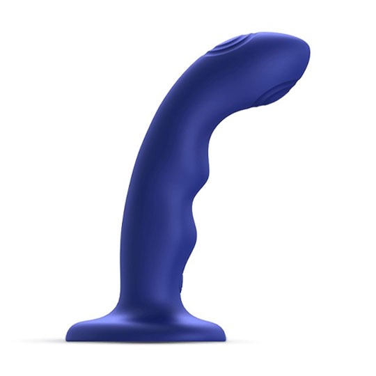 Strap-On-Me – Tapping Dildo Wave Blauw