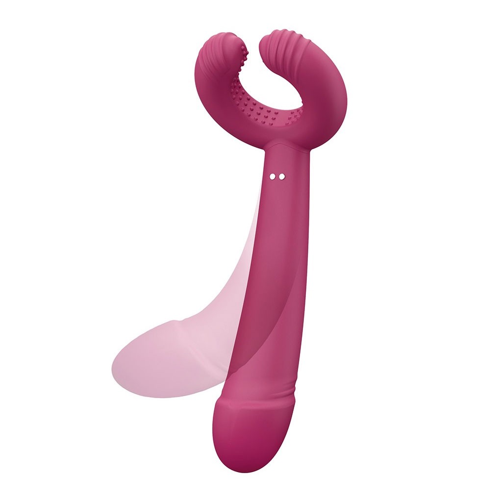 Love to Love - Please Me - Multi Vibrator Plum buigen