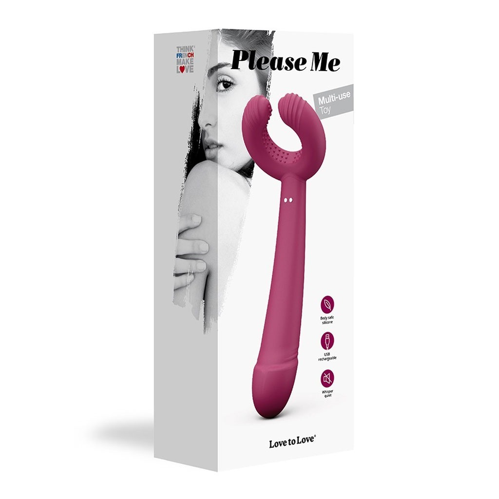 Love to Love - Please Me - Multi Vibrator Plum doosje