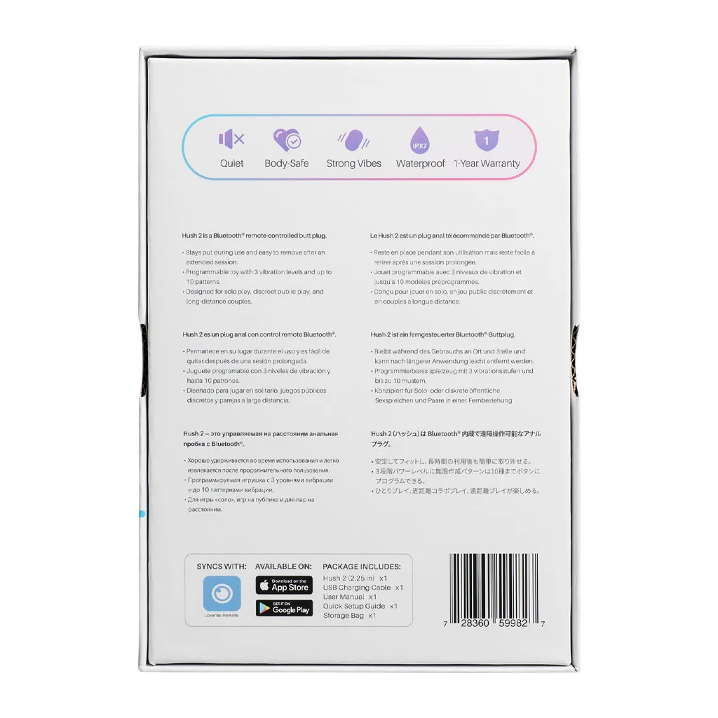 lovense hushbuttplug