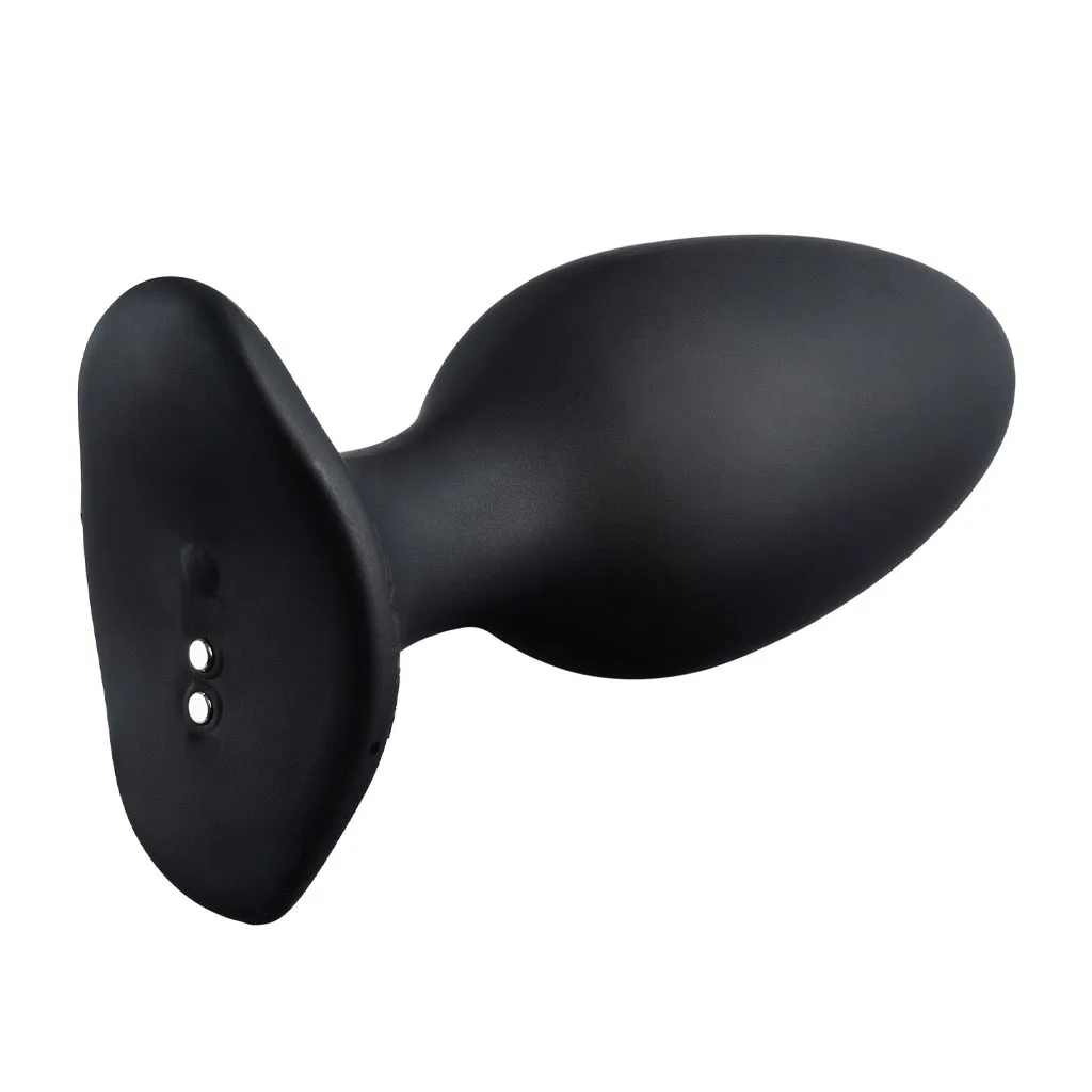 lovense hush grote vibrerende buttplug met app zwart