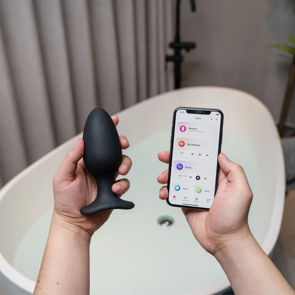lovense hush grote vibrerende buttplug met app besturen