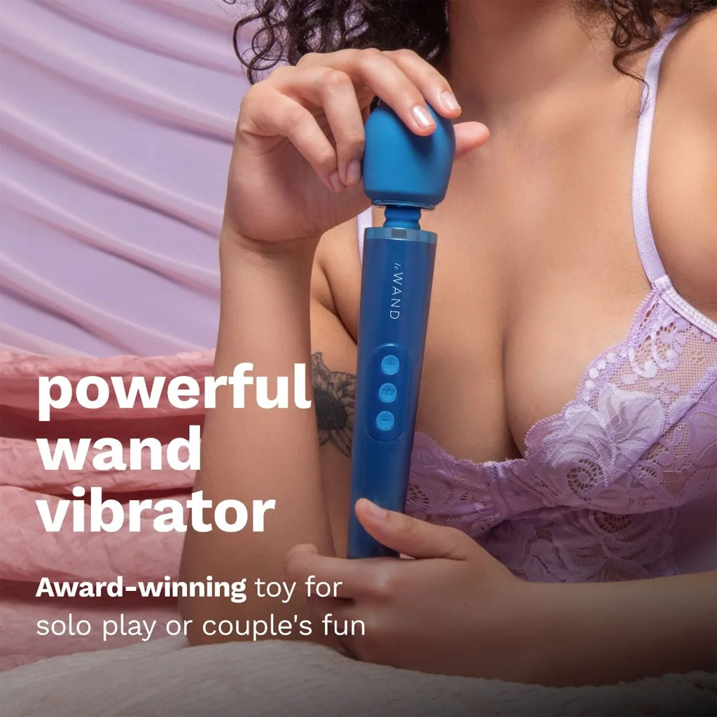 le wand petite blauw wand massager mood