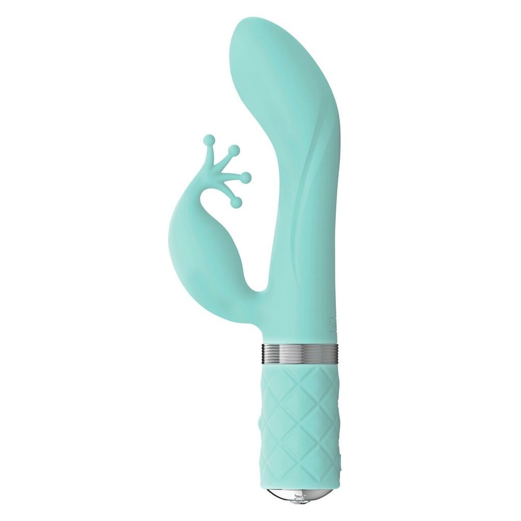 Pillow Talk – Kinky Rabbit Vibrator Turquoise