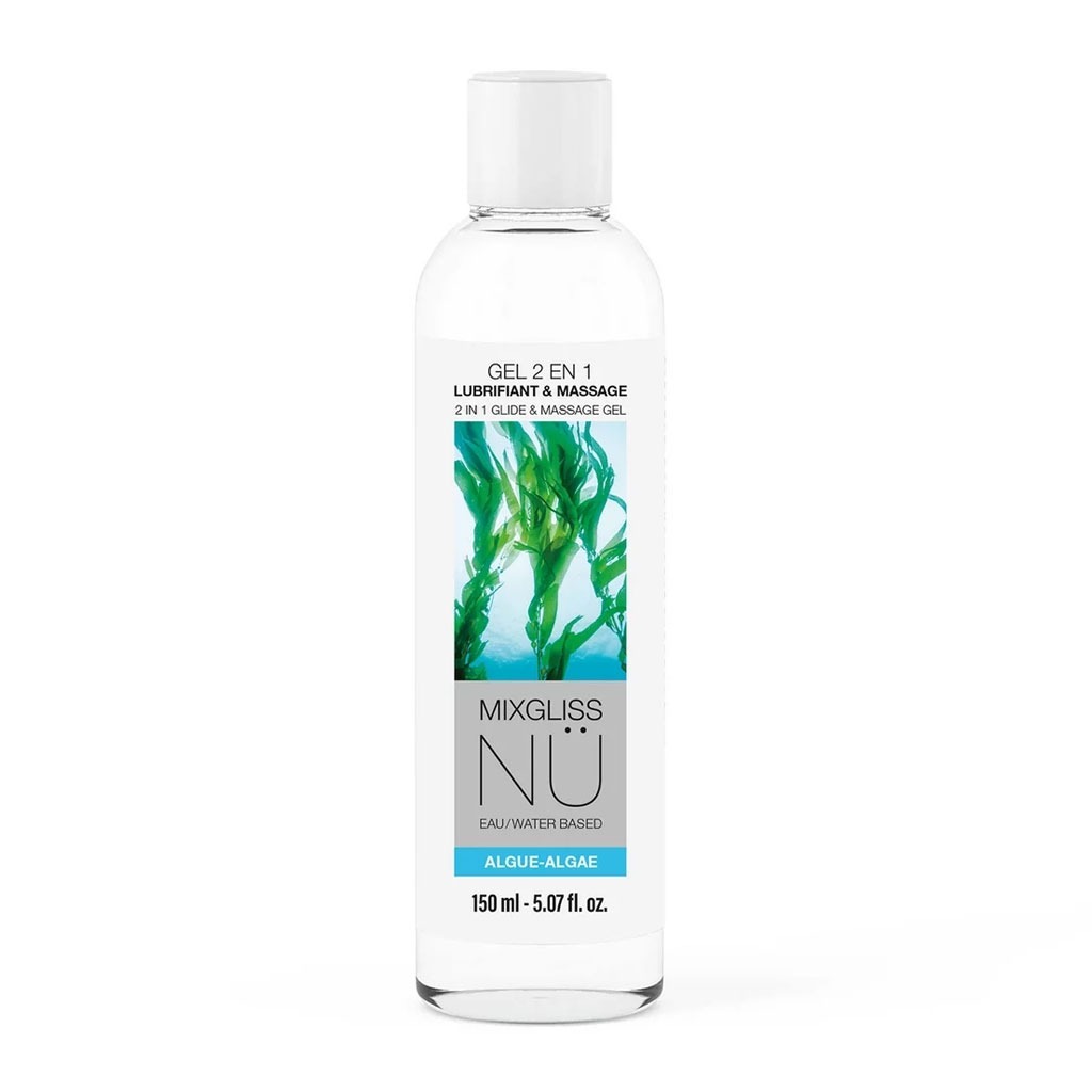 Mixgliss – NU Algue 2-in-1 Massage Gel en Glijmiddel op Waterbasis – 150ml