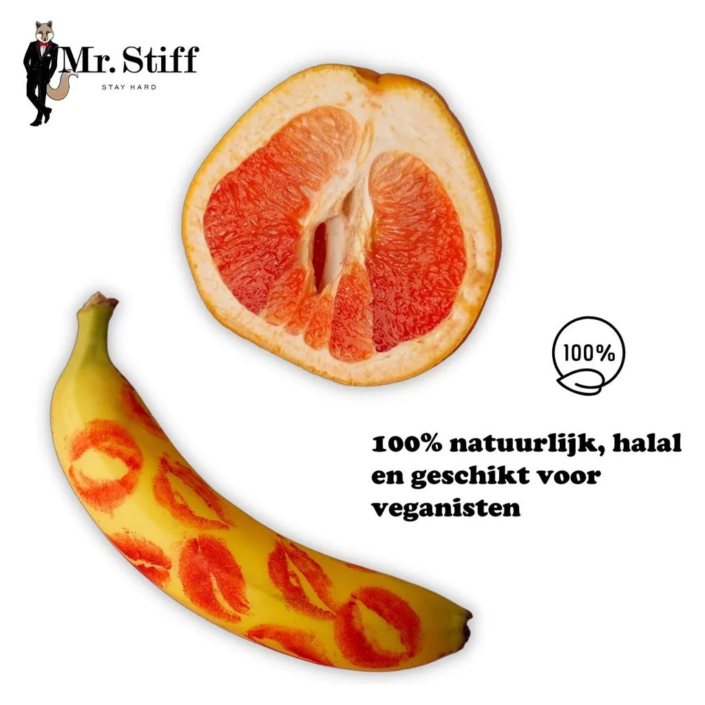 stel je orgasme uit met mr stiff