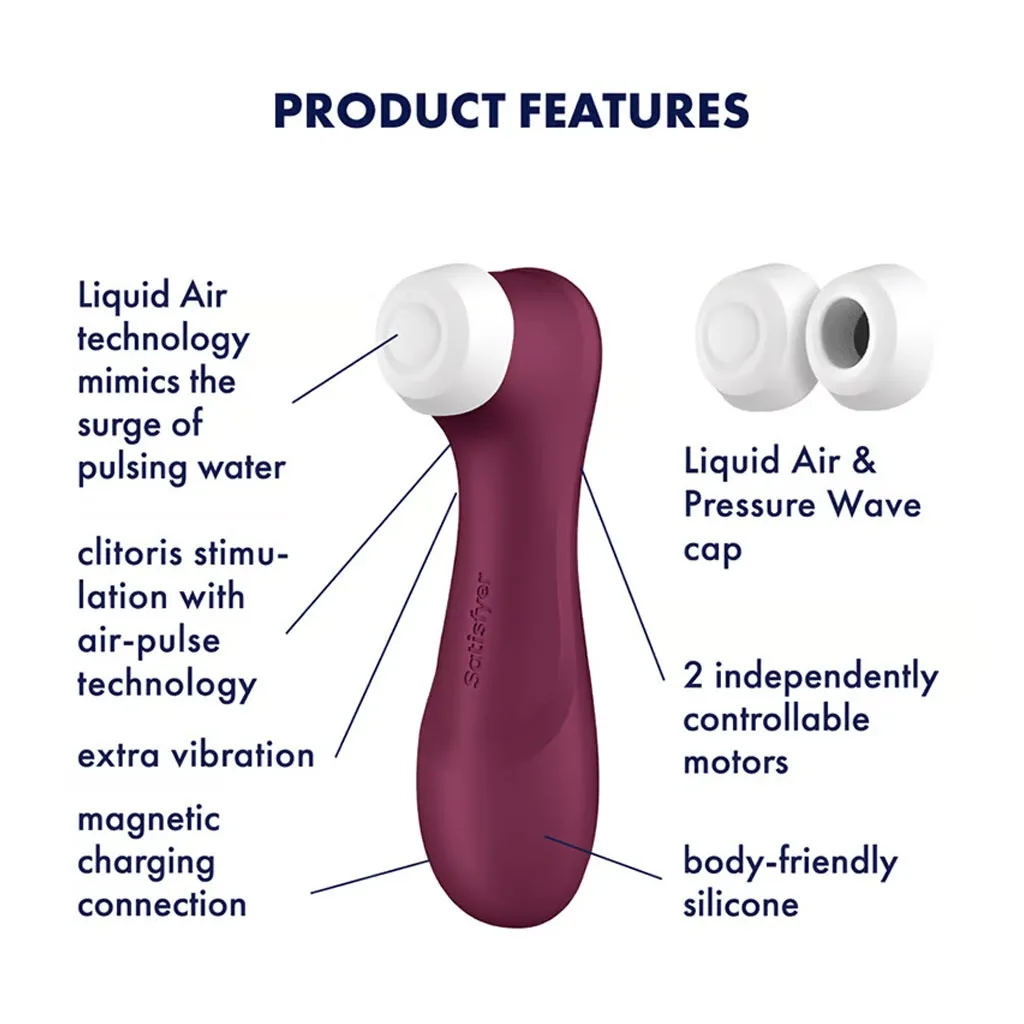 Satisfyer - Pro 2 Gen 3 Rood info