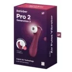Satisfyer - Pro 2 Gen 3 Rood doosje