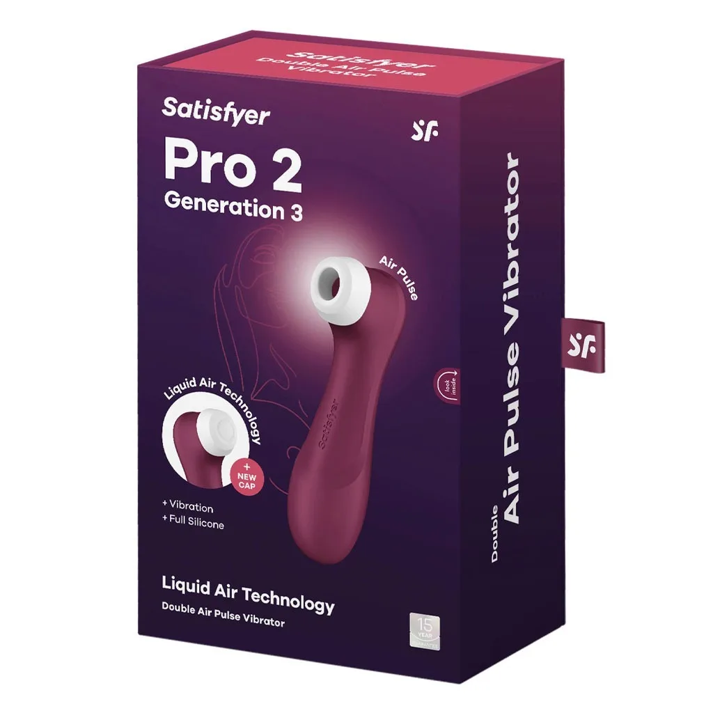 Satisfyer - Pro 2 Gen 3 Rood doosje