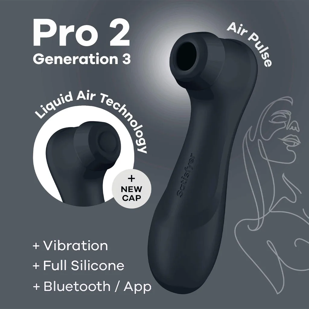 Satisfyer - Pro 2 Gen 3 Dark Gray + APP kopen