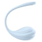 Satisfyer - Smooth Petal Vibratie Ei Lichtblauw zij