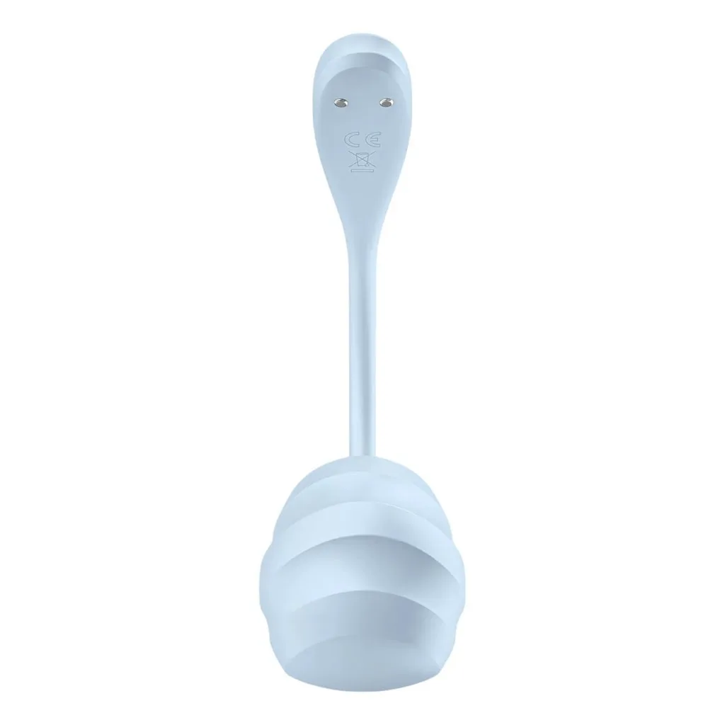 Satisfyer - Smooth Petal Vibratie Ei Lichtblauw voor