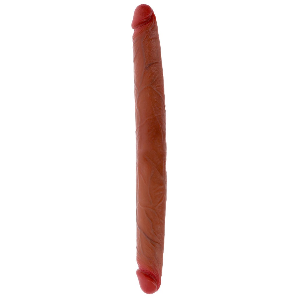 ToyJoy – Realistische Dubbele Dildo met Voorhuid – 40 cm