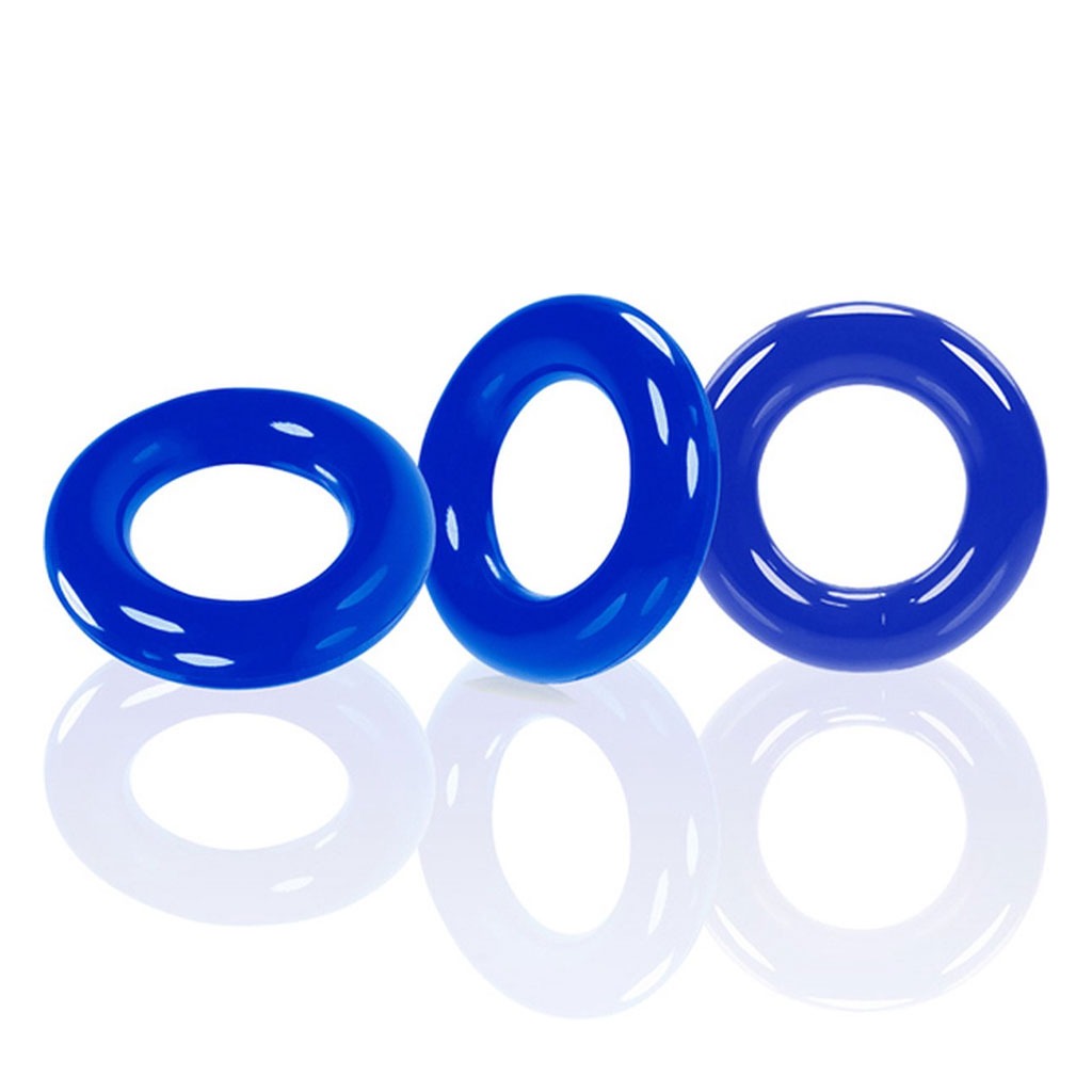 Oxballs – Willy Rings 3-Pack Blauw
