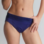 Strap-On-Me – Luxe Harnas Heroine Blauw