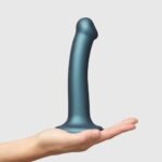Strap-On-Me – Dildo Metallic Blauw