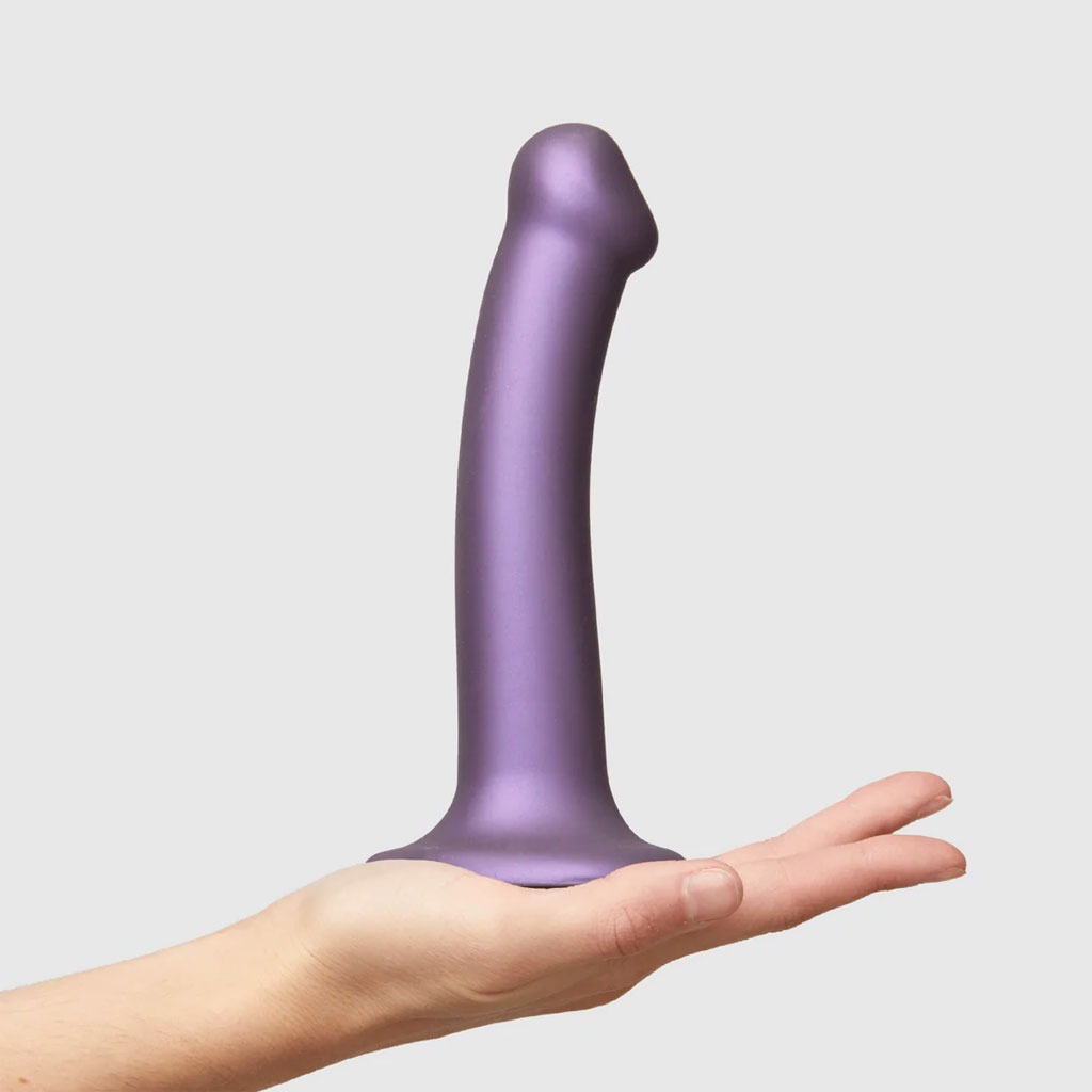 Strap-On-Me – Dildo Metallic Paars