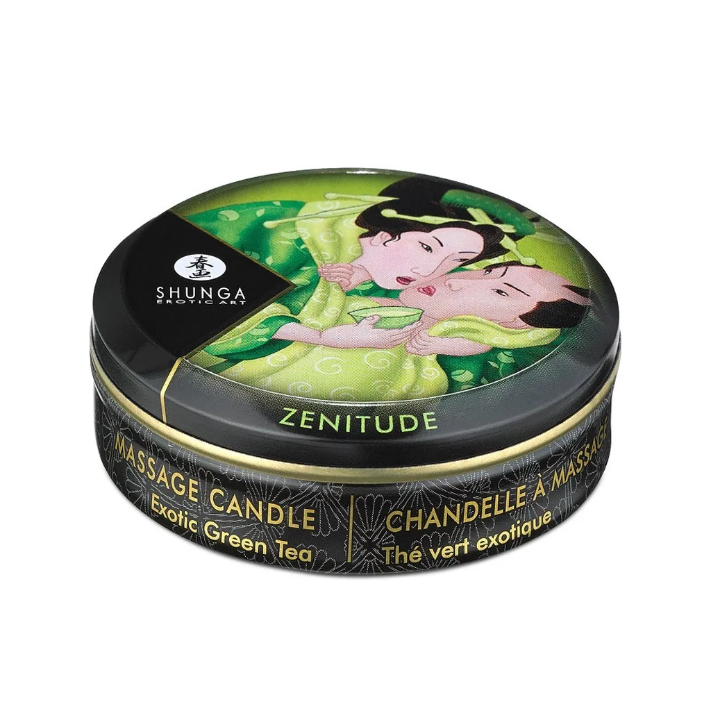 massage kaars groene thee