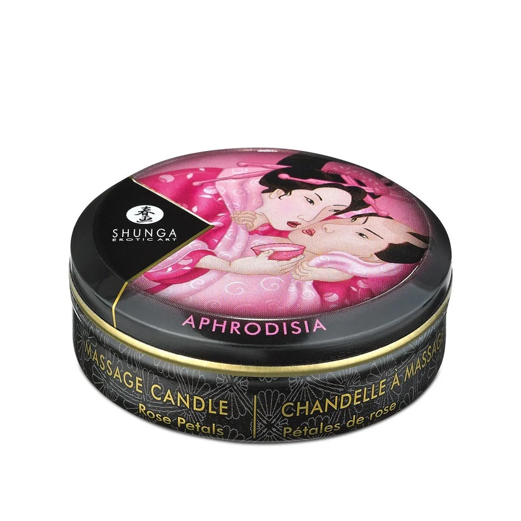 shunga massage kaars rood