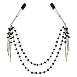 Sportsheets - Midnight Jeweled Tepel Klemmen Zwart