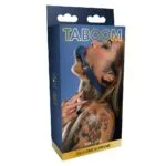 siliconen ballgag blauw