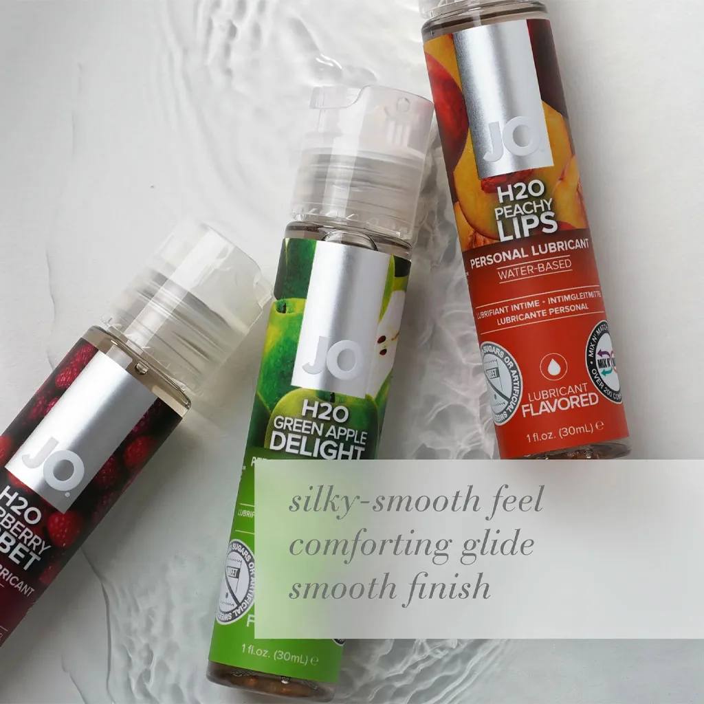 glijmiddel met appel smaak