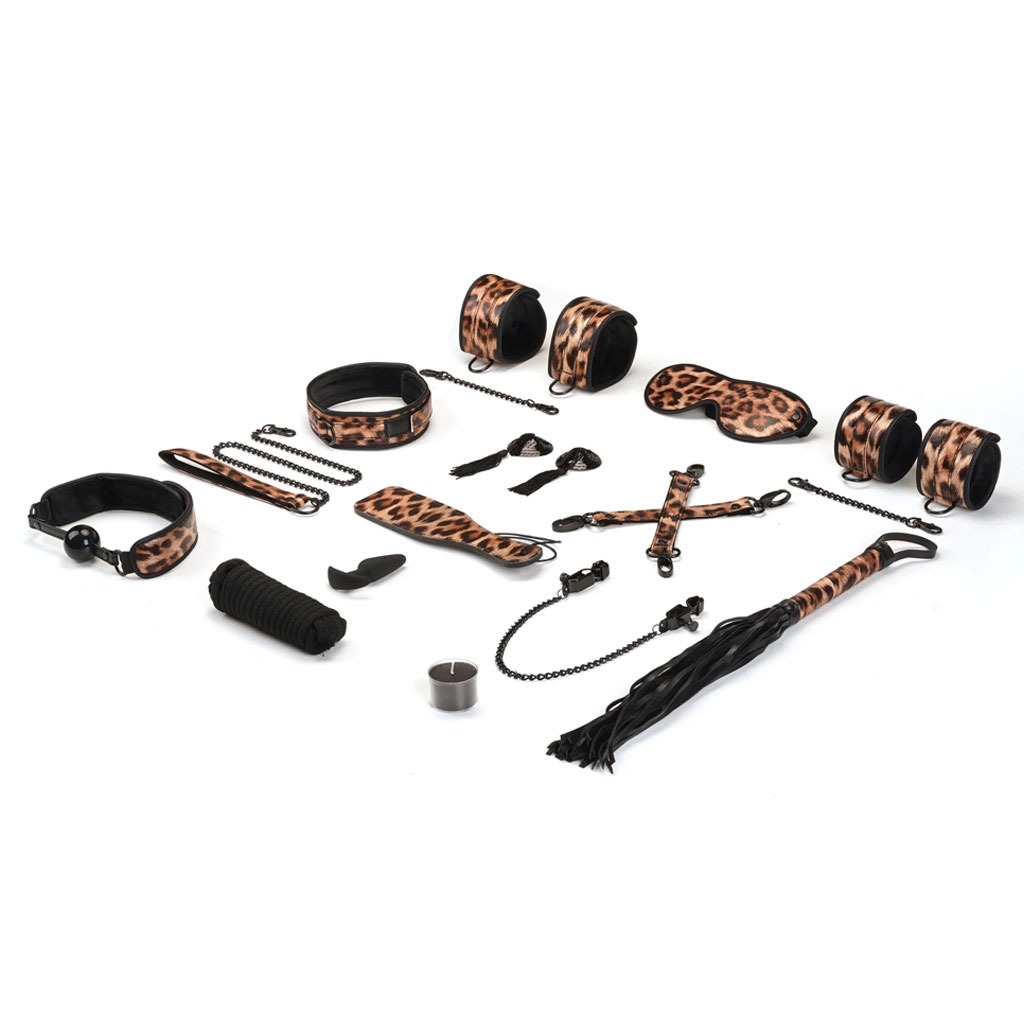 Liebe Seele – Bondage Set met Luipaard Print