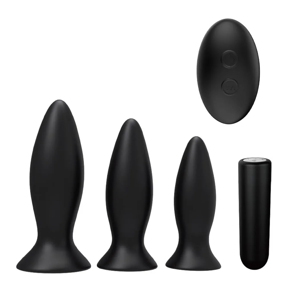 S Pleasures – Triplicity Vibrerende Buttplug Set