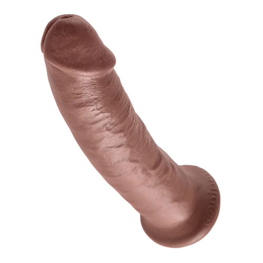 King Cock – 9″ Inch Dildo – Bruin