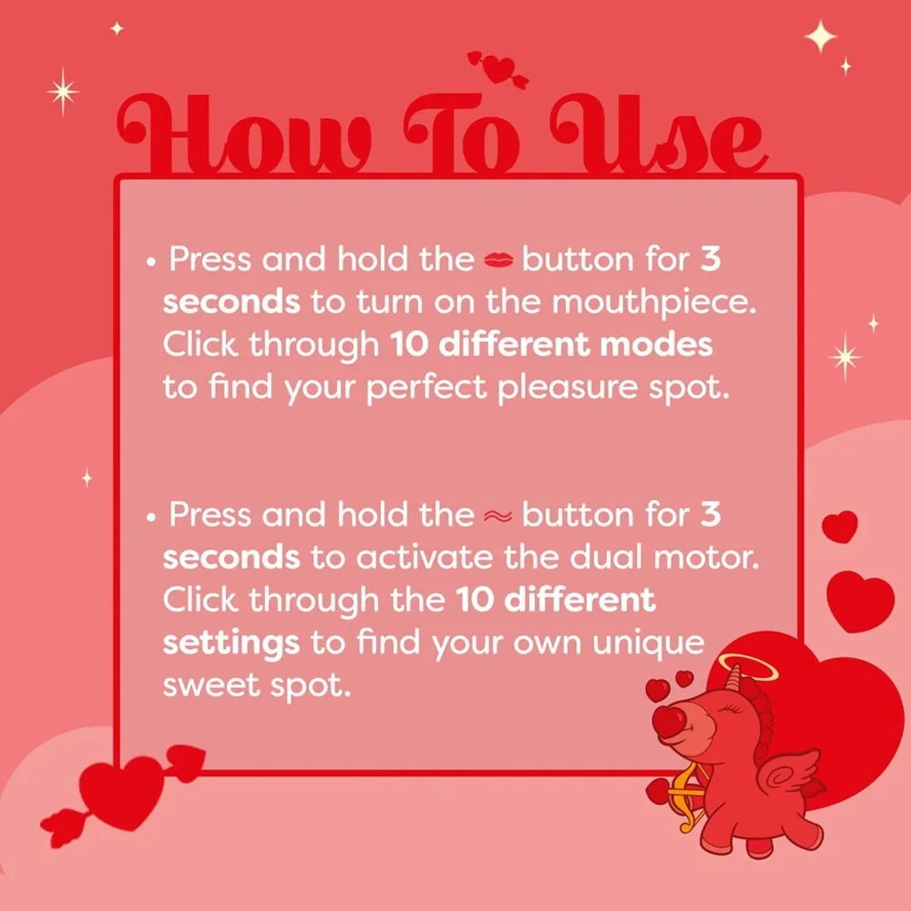 Unihorn - Cupid's Beau gebruik