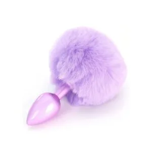 Toyjoy - Enchanting Bunnytail Buttplug Paars