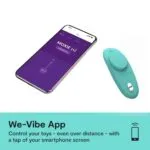 we-vibe moxie + slip vibrator app
