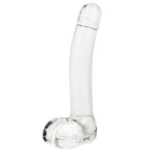 S Pleasures Crystal - Atlas Glazen Dildo met Ballen