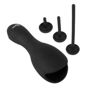 Rebel - Eikel Masturbator met 3 Opzetbare Dilators