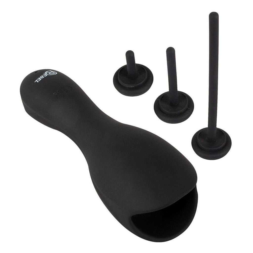 Rebel – Eikel Masturbator met 3 Opzetbare Dilators