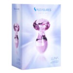 glazen buttplug roze