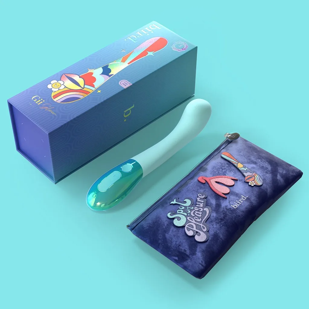 Biird Gii glow G-spot vibrator gadgets