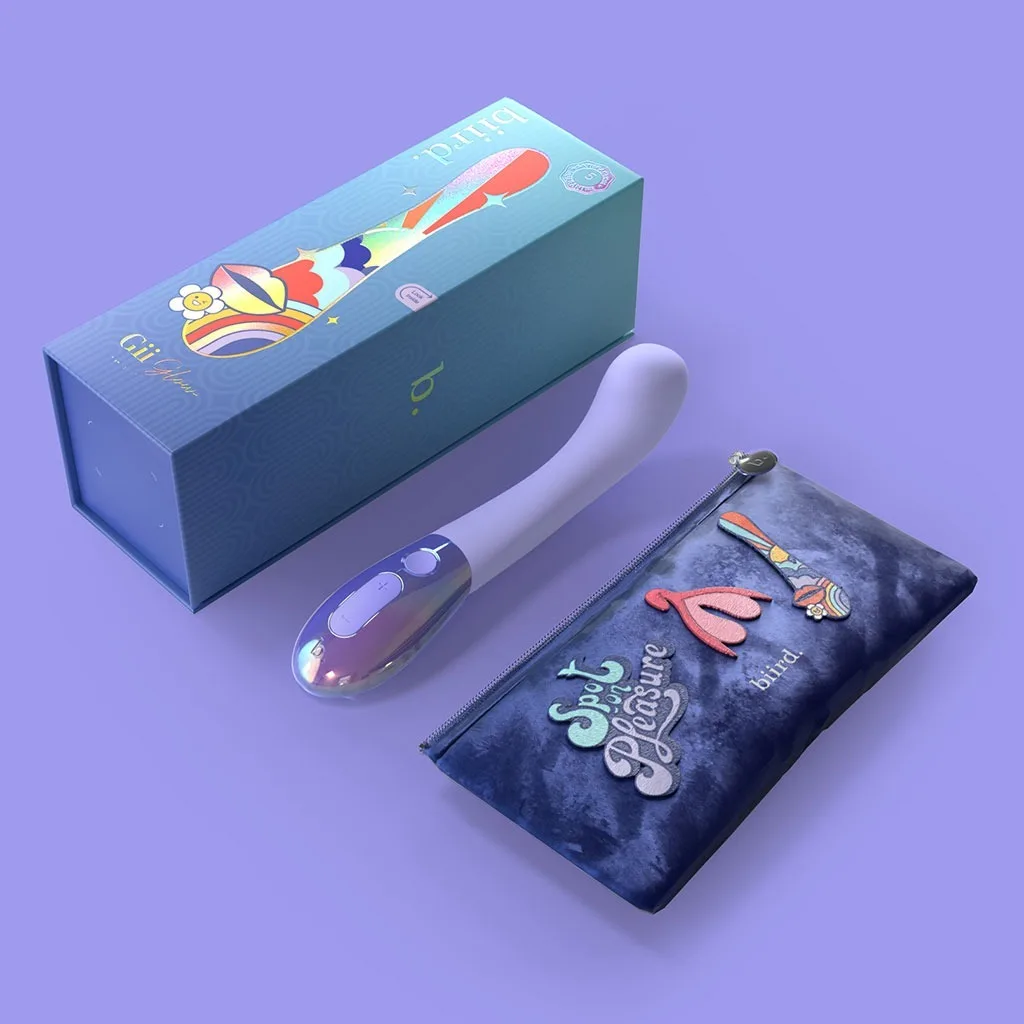 Biird Gii Glow G-spot vibrator Lila gadgets