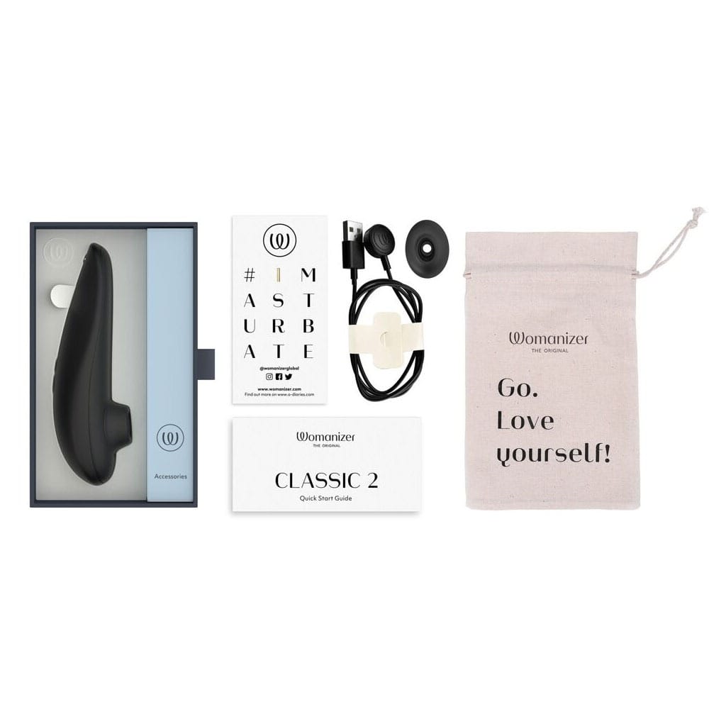 Womanizer - Classic 2 Zwart opbergen