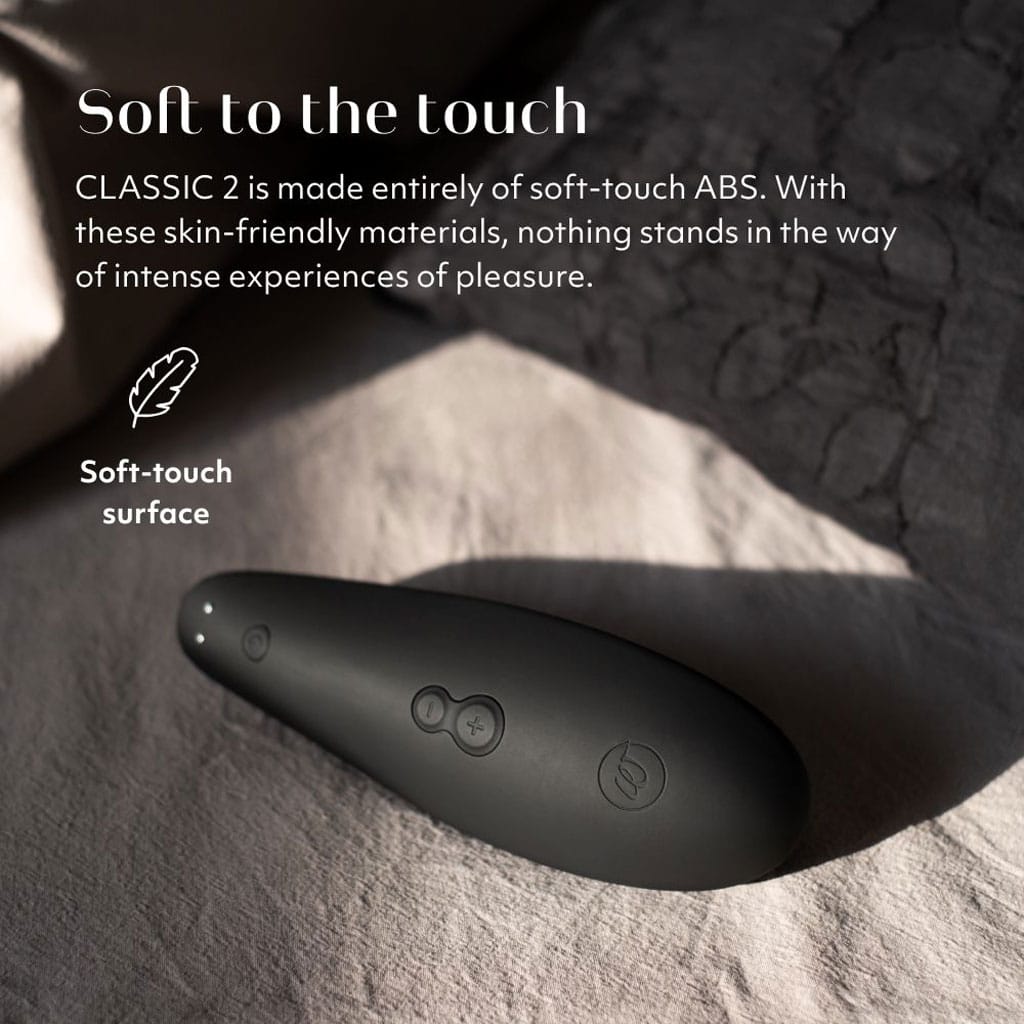 Womanizer - Classic 2 Zwart siliconen