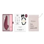 Womanizer - Classic 2 Rood inhoud doosje