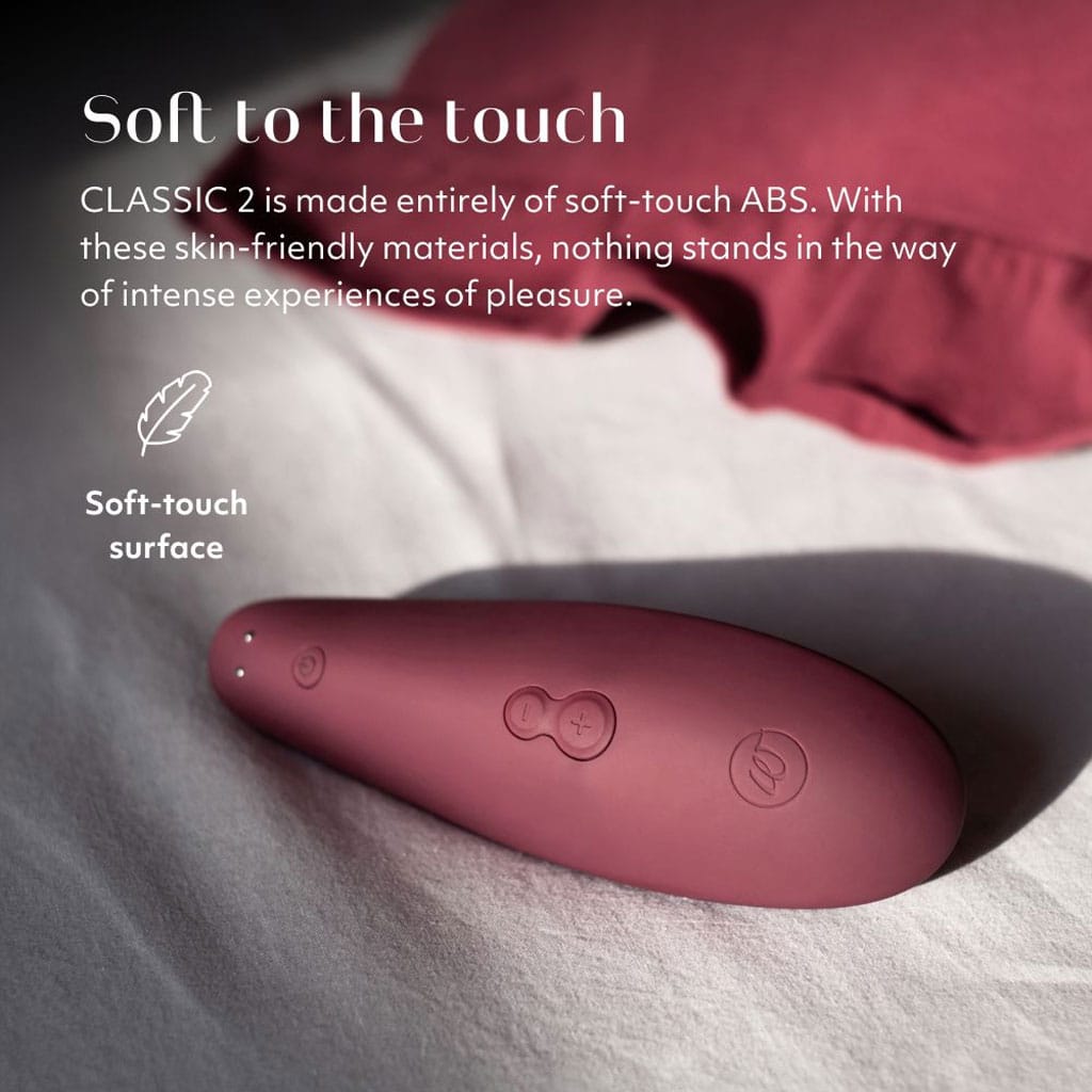 Womanizer - Classic 2 Rood zacht siliconen
