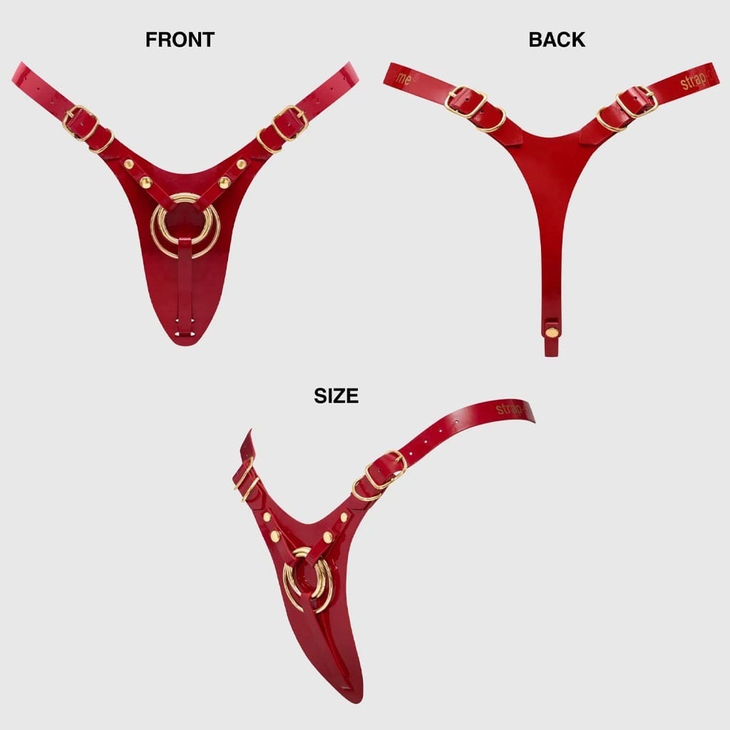 Strap-On-Me - Harnas Fabulous - One Size - Rood bestellen