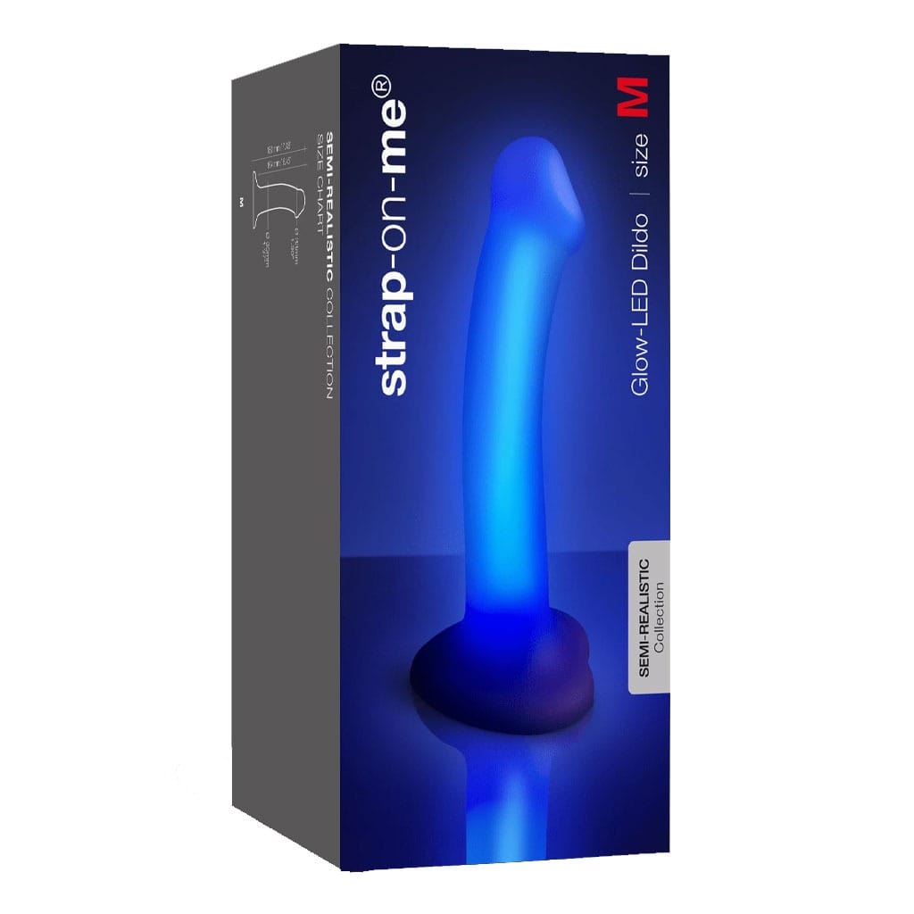 Strap-On-Me - Glow-LED Dildo doosje