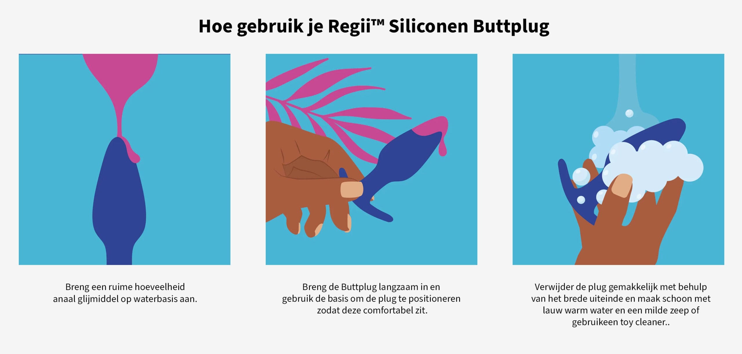 Hoe gebruik je siliconen buttplug