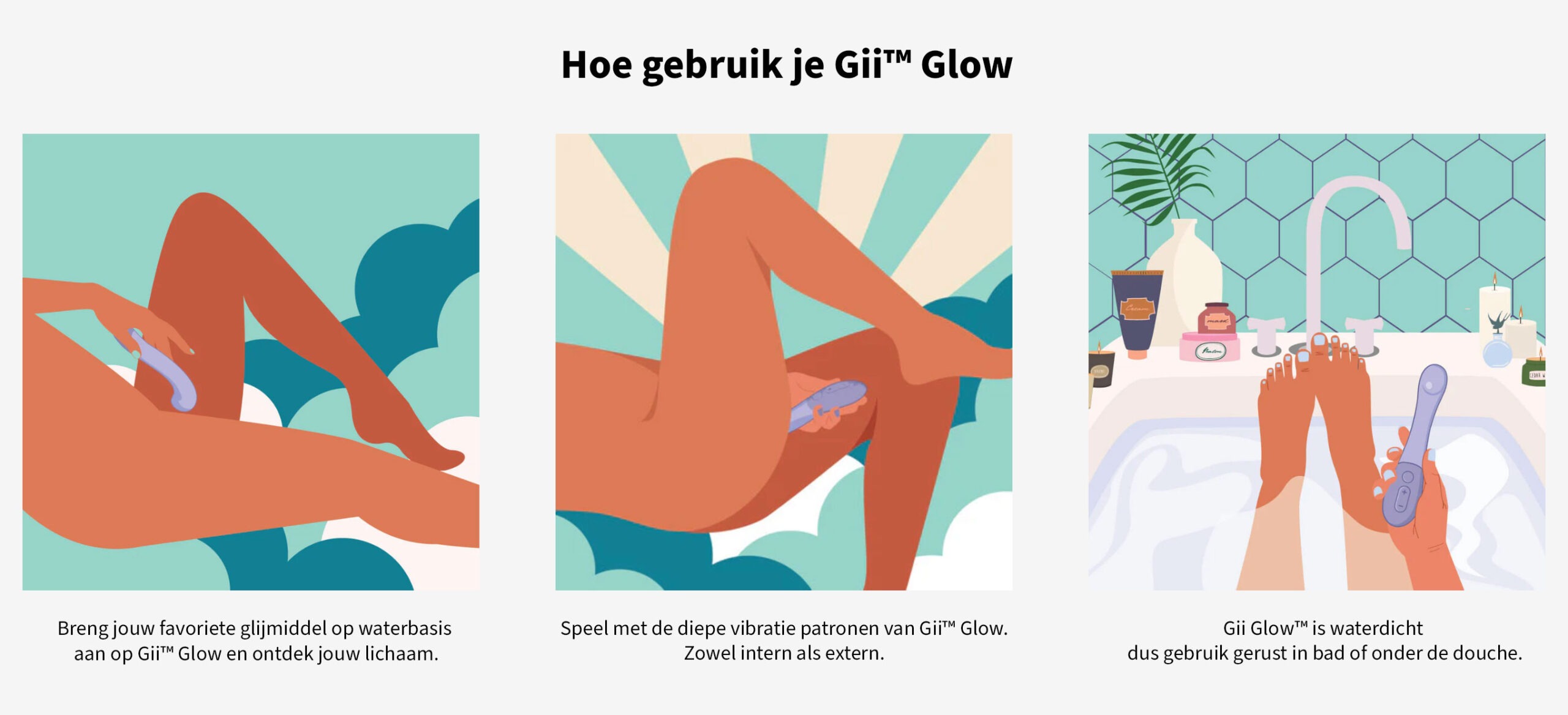 Hoe gebruik ik Biird Gii Glow G-spot vibrator