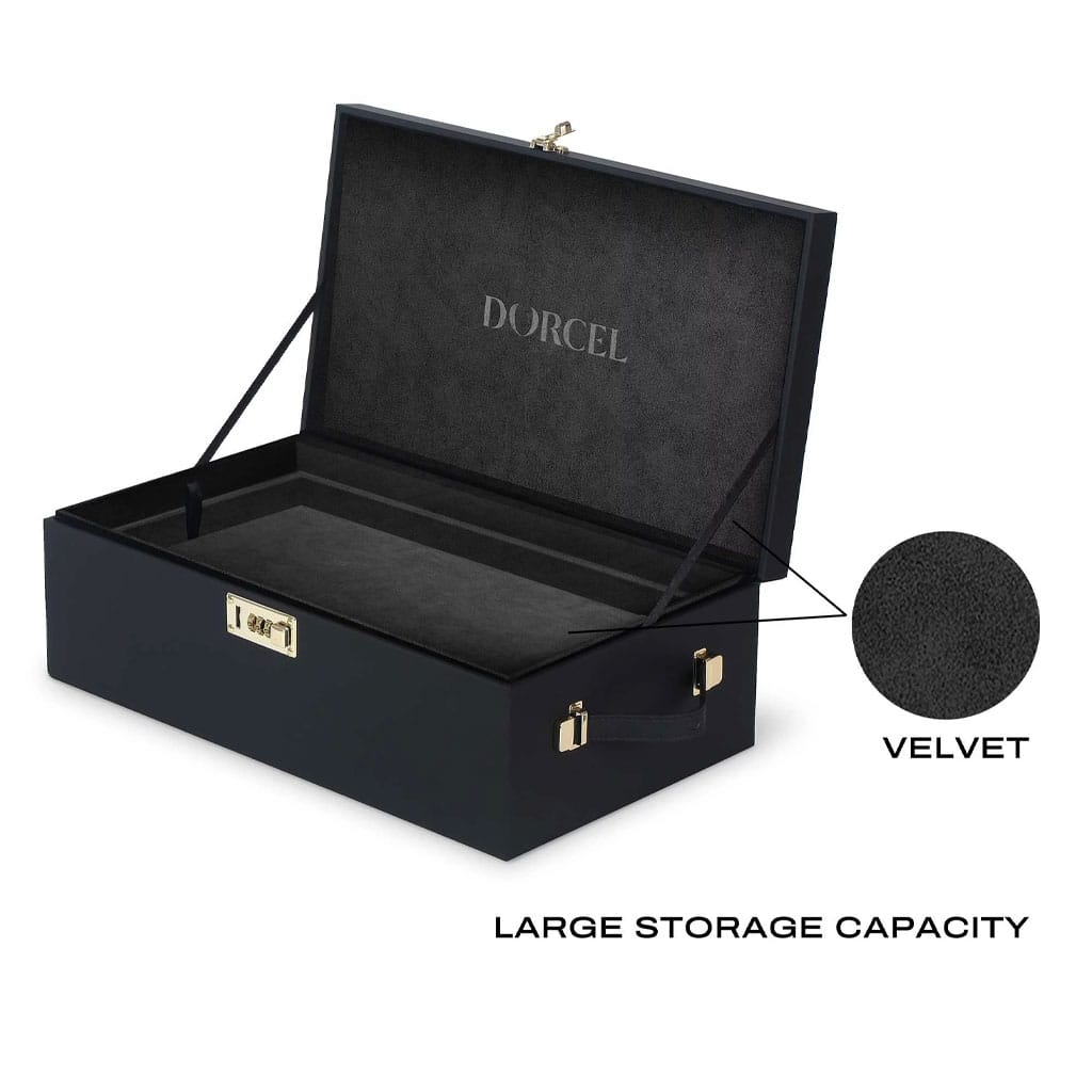 Dorcel - Luxe Koffer voor opbergen Sextoys stof